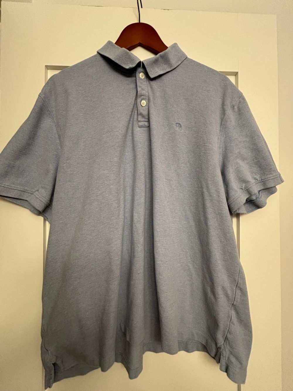 Banana Republic Light Blue Polo Shirt
